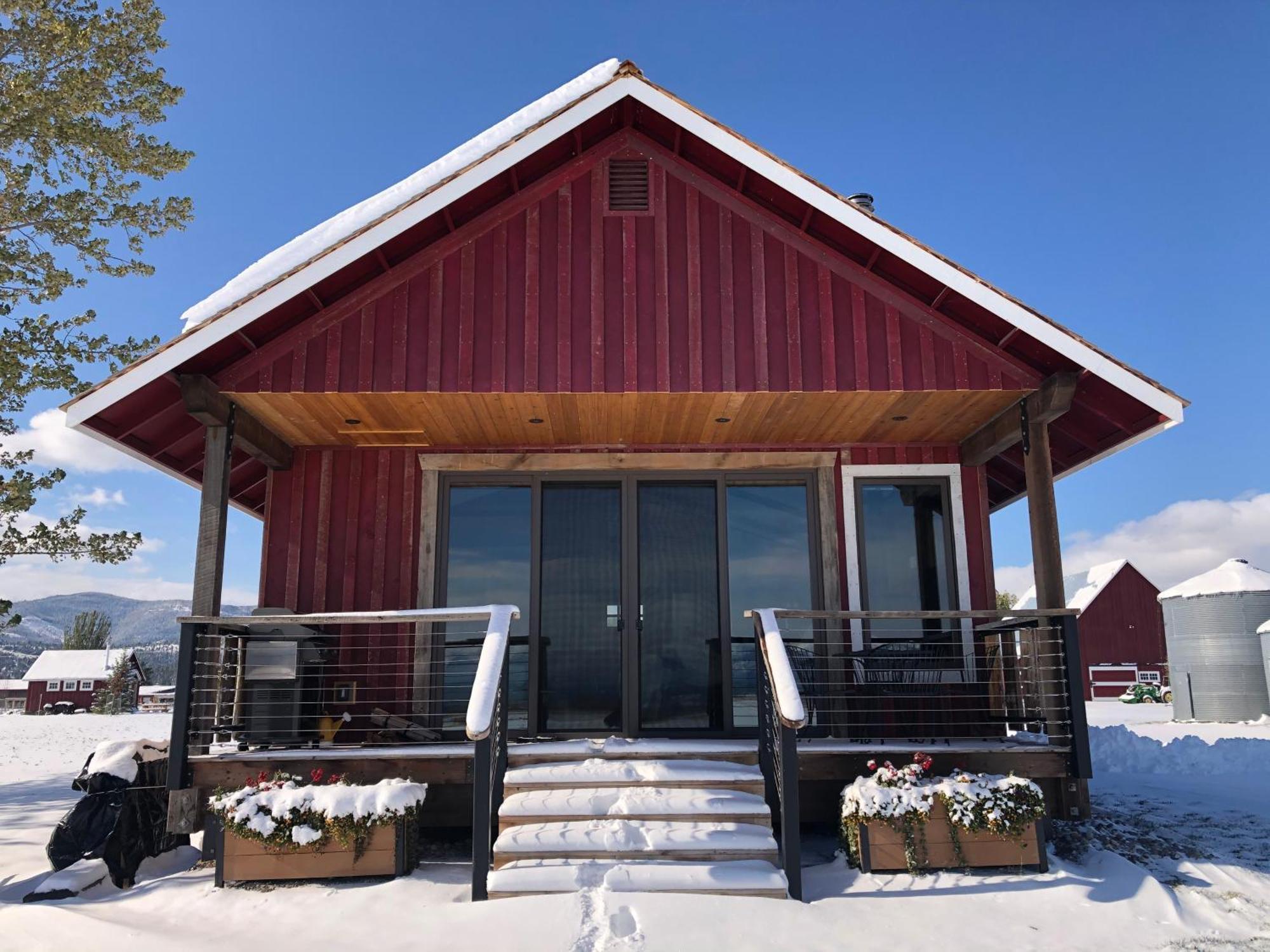 New Cabin With Spectacular Views Of Flathead Lake. Somers Exterior foto