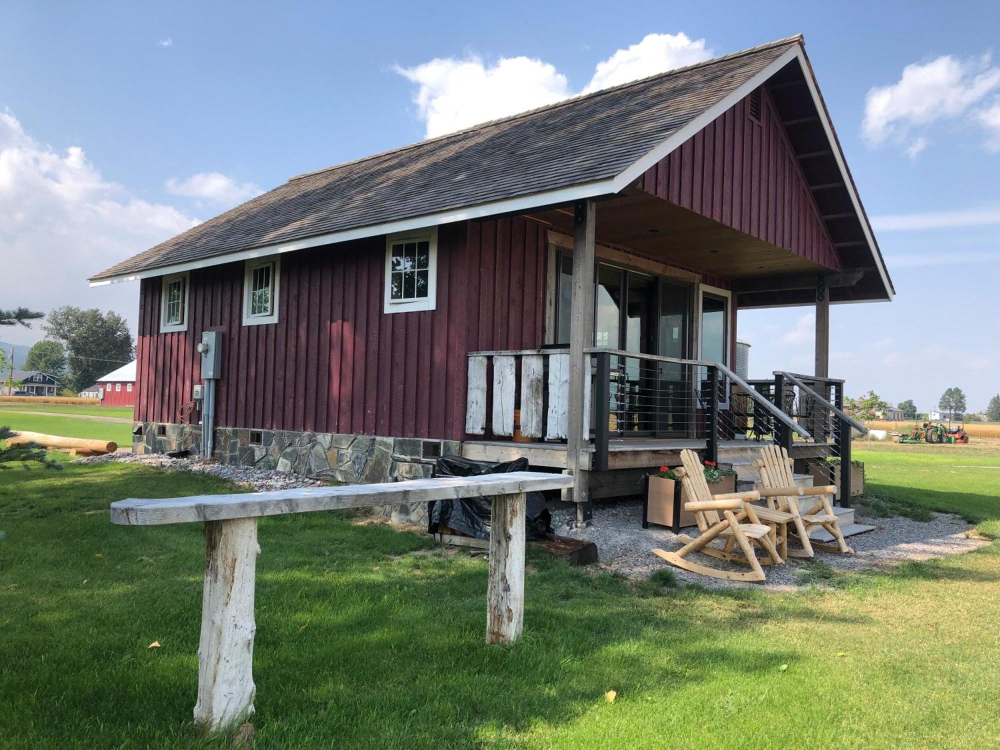 New Cabin With Spectacular Views Of Flathead Lake. Somers Exterior foto