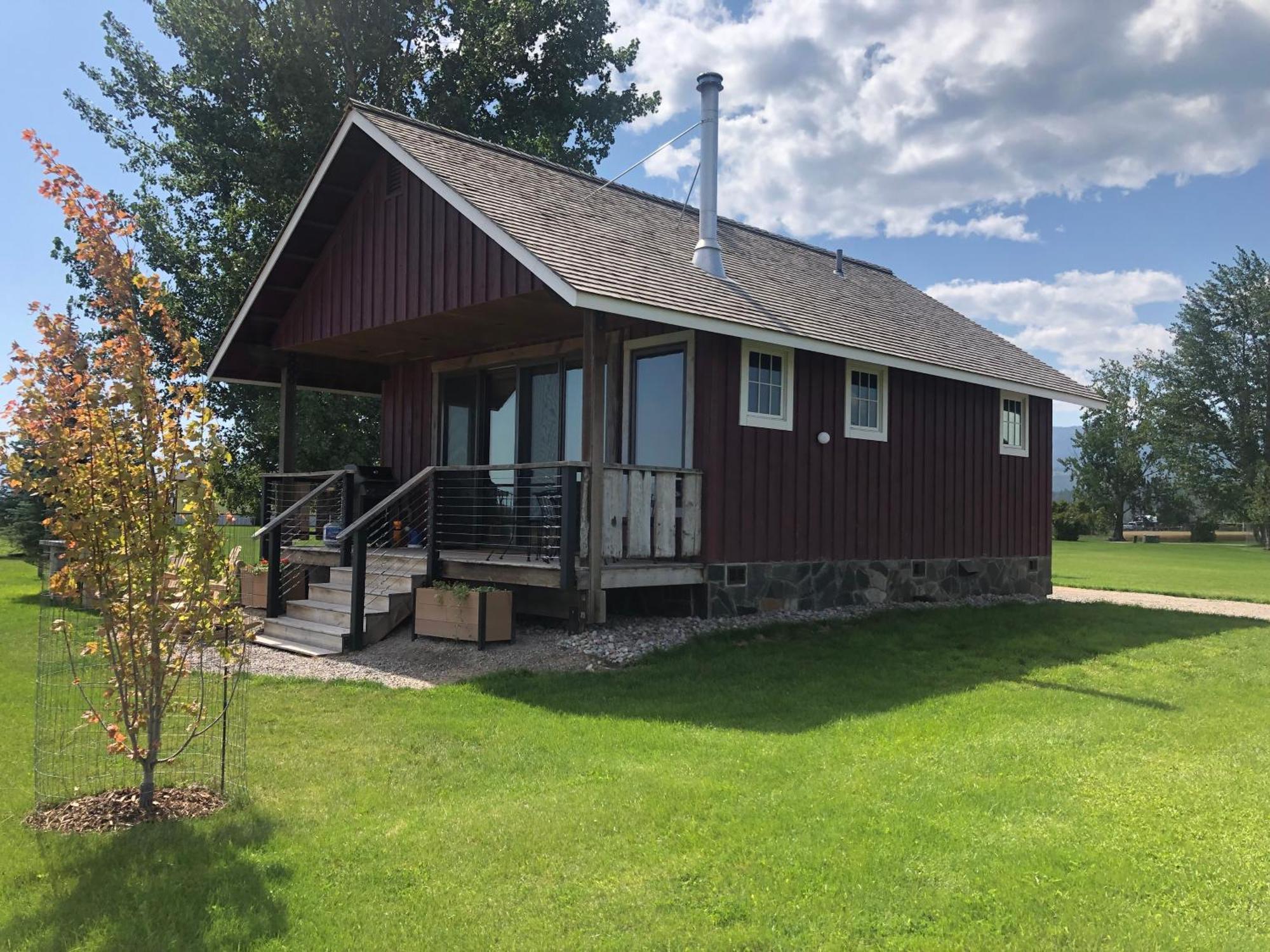 New Cabin With Spectacular Views Of Flathead Lake. Somers Exterior foto